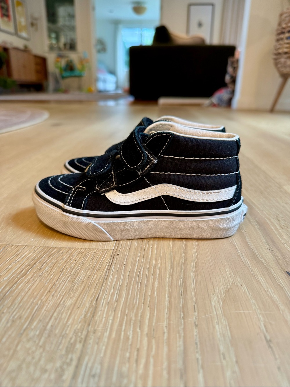 Vans High-Top Velcro Sneakers size 10.5